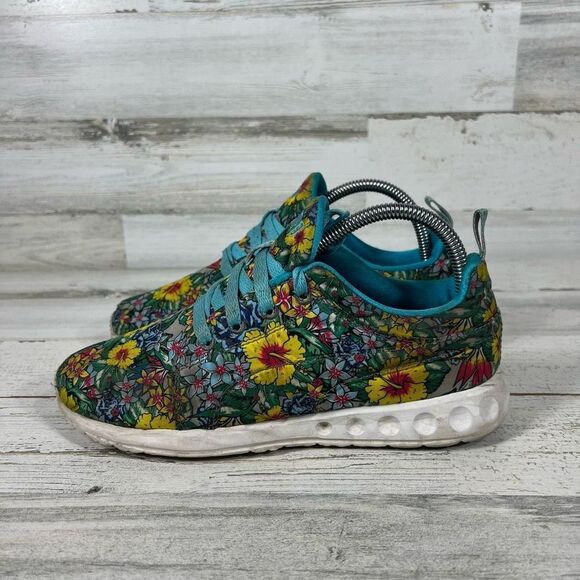 Puma Womens‎ Floral Hibiscus Carson Walking Running Shoes Multi-Color Size7.5 - Picture 2 of 8